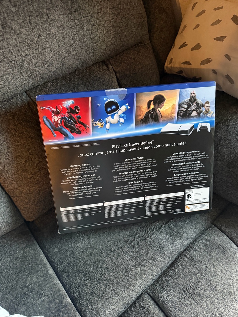 Brand new, factory sealed Sony PlayStation 5 Digital Edition Slim with 825GB - Picture 2 of 3